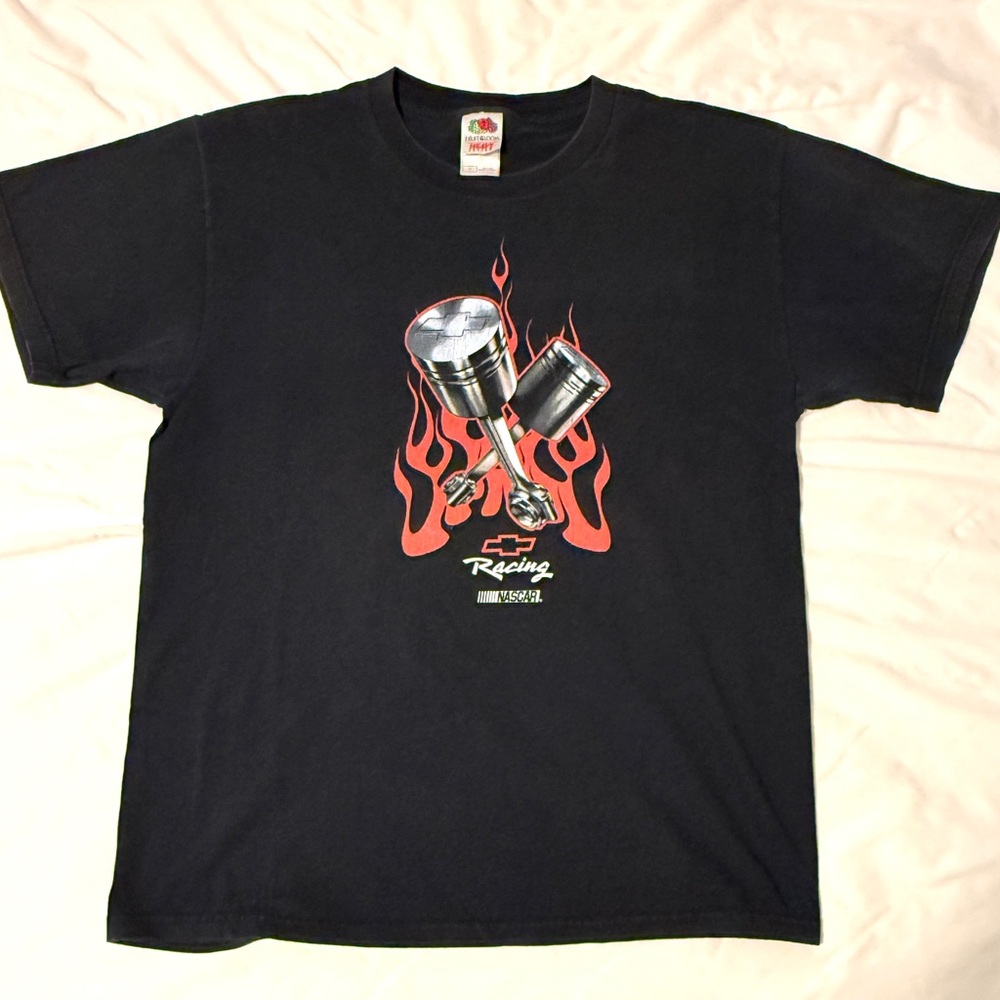 *VINTAGE 90’s* CHEVY NASCAR RACING T SHIRT ~ SIZE MEN’S LG ~ GREAT CONDITION!!